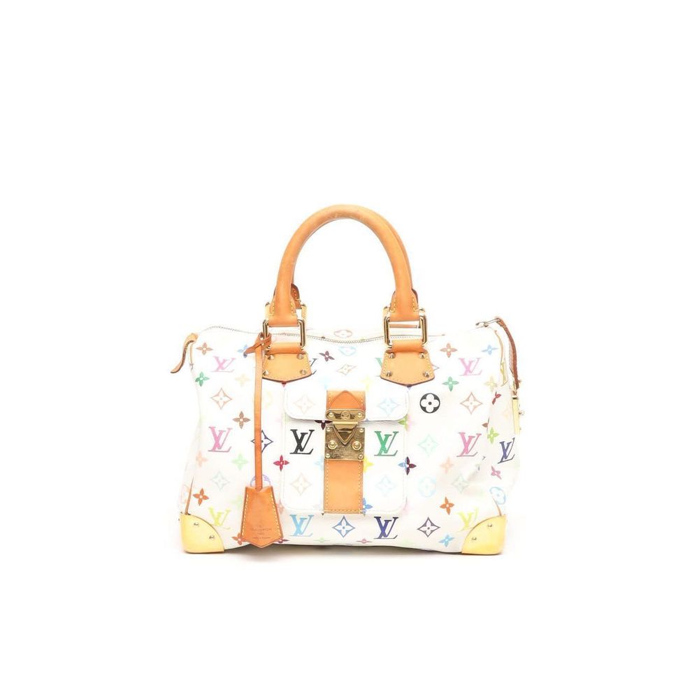 VERY GOOD Louis Vuitton Murakami Speedy 30 Bag